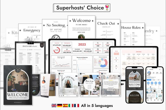 Airbnb Host Essentials Toolkit (5-in-1)